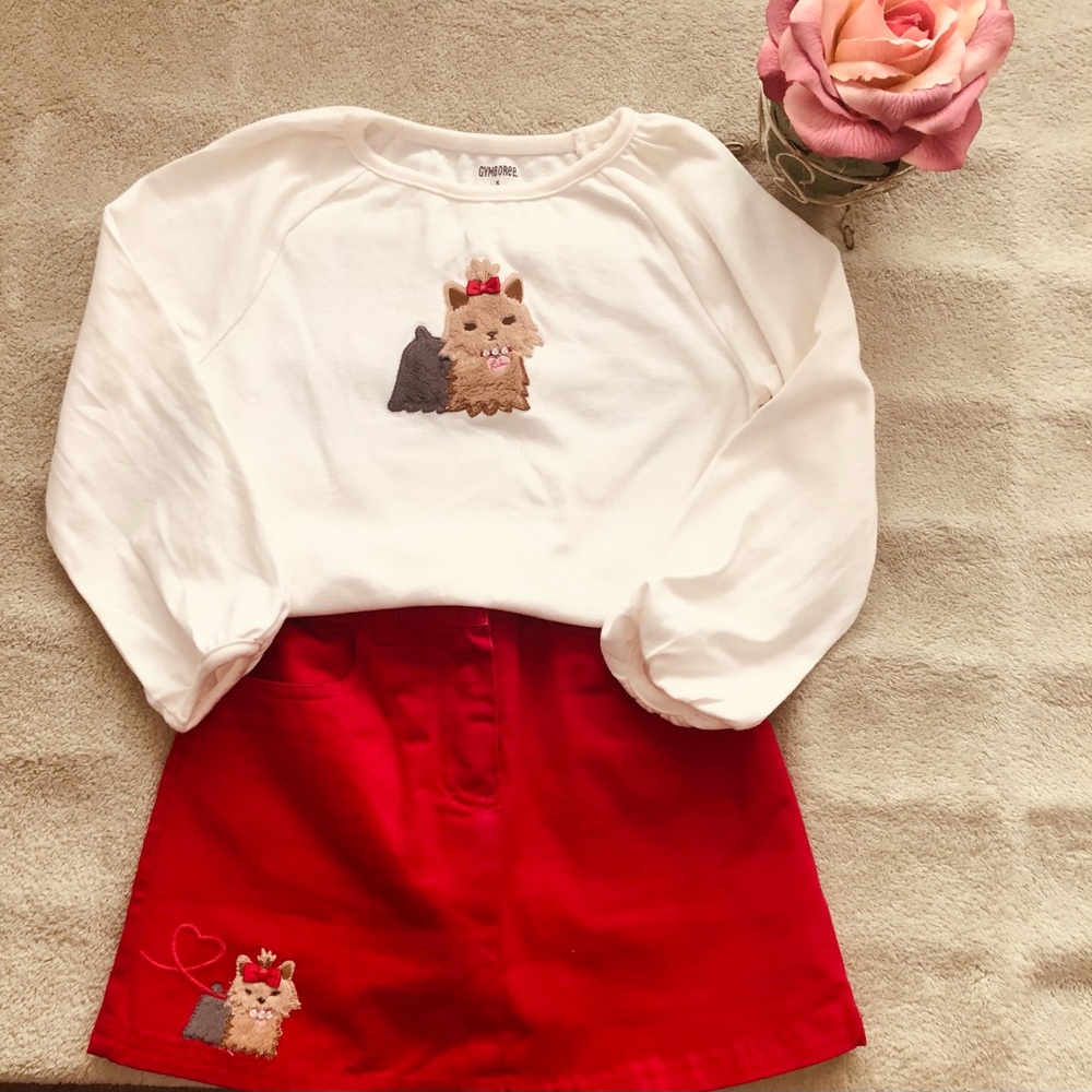 Gently used Gymboree puppy outfit!